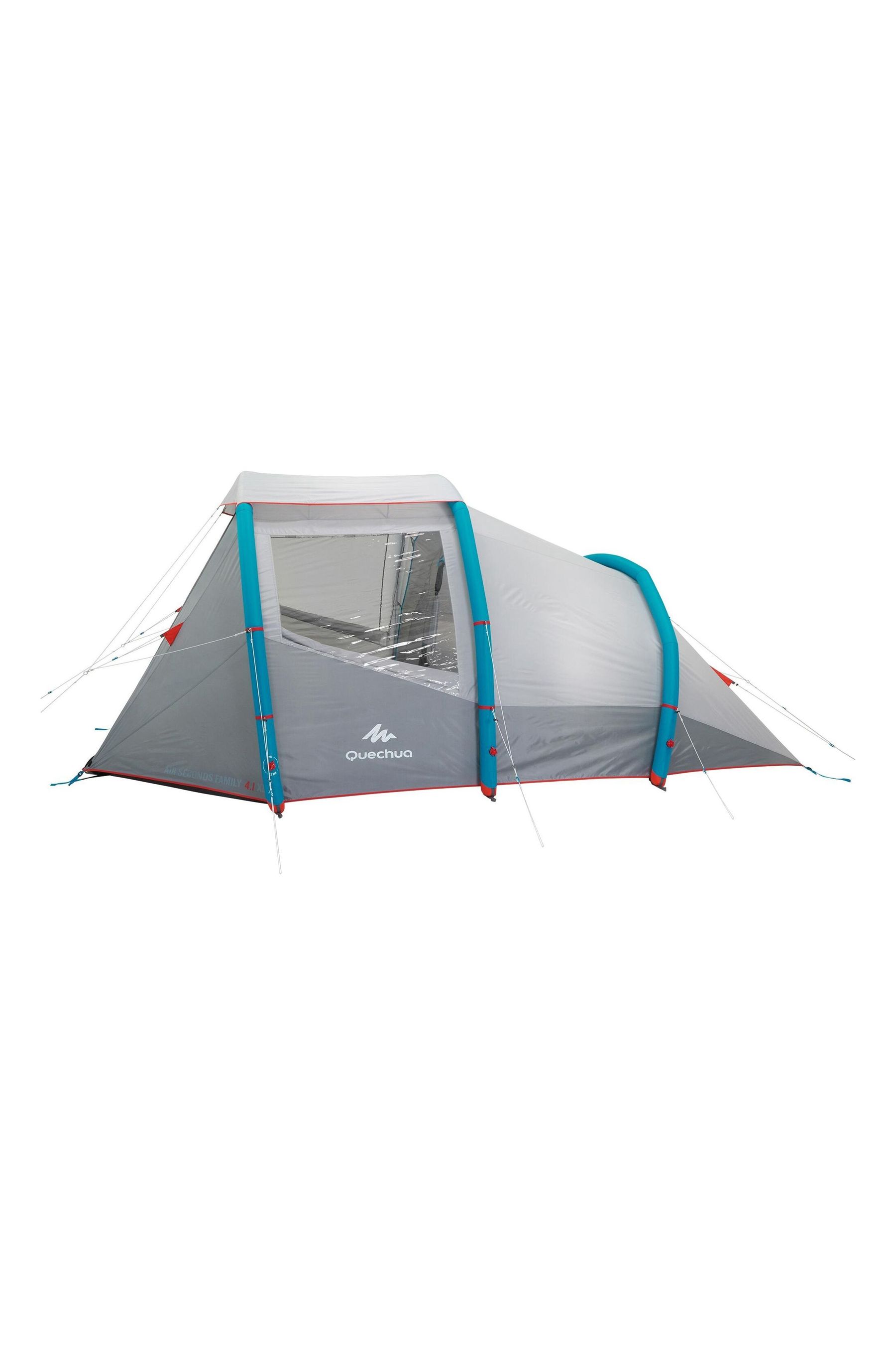 Buy Decathlon Grey Four Person Air Tent Air Seconds 4.1xl from