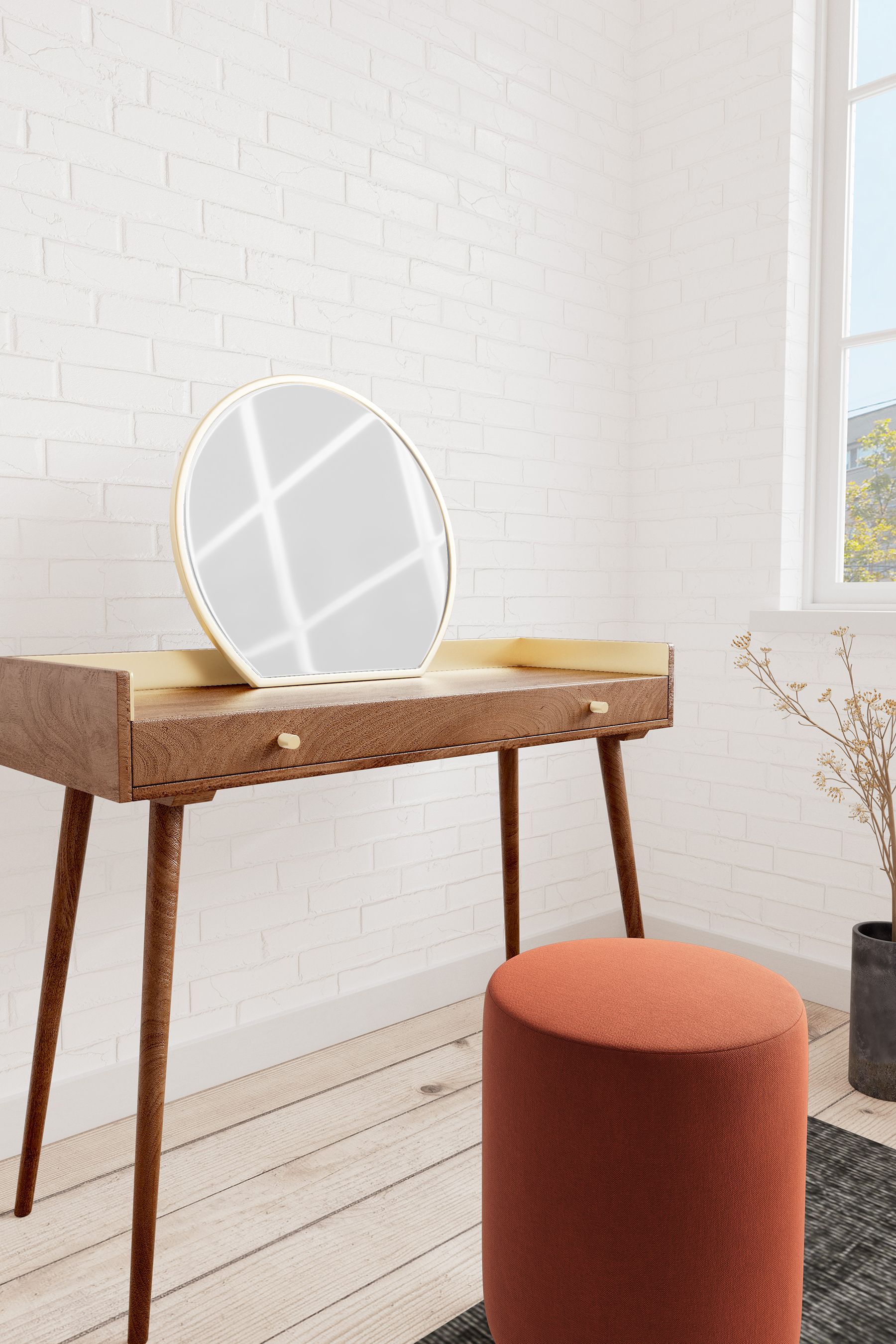 Light brown clearance dressing table