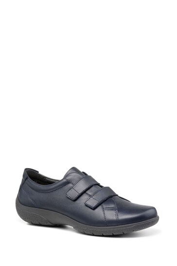 Hotter Leap II Blue Touch-Fastening Shoes