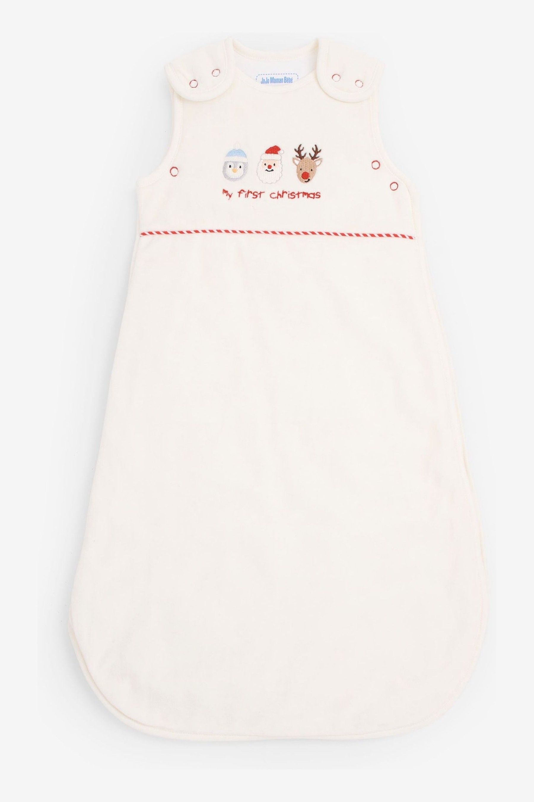 Buy JoJo Maman B b My First Christmas Print 2.5 Tog Baby Sleeping