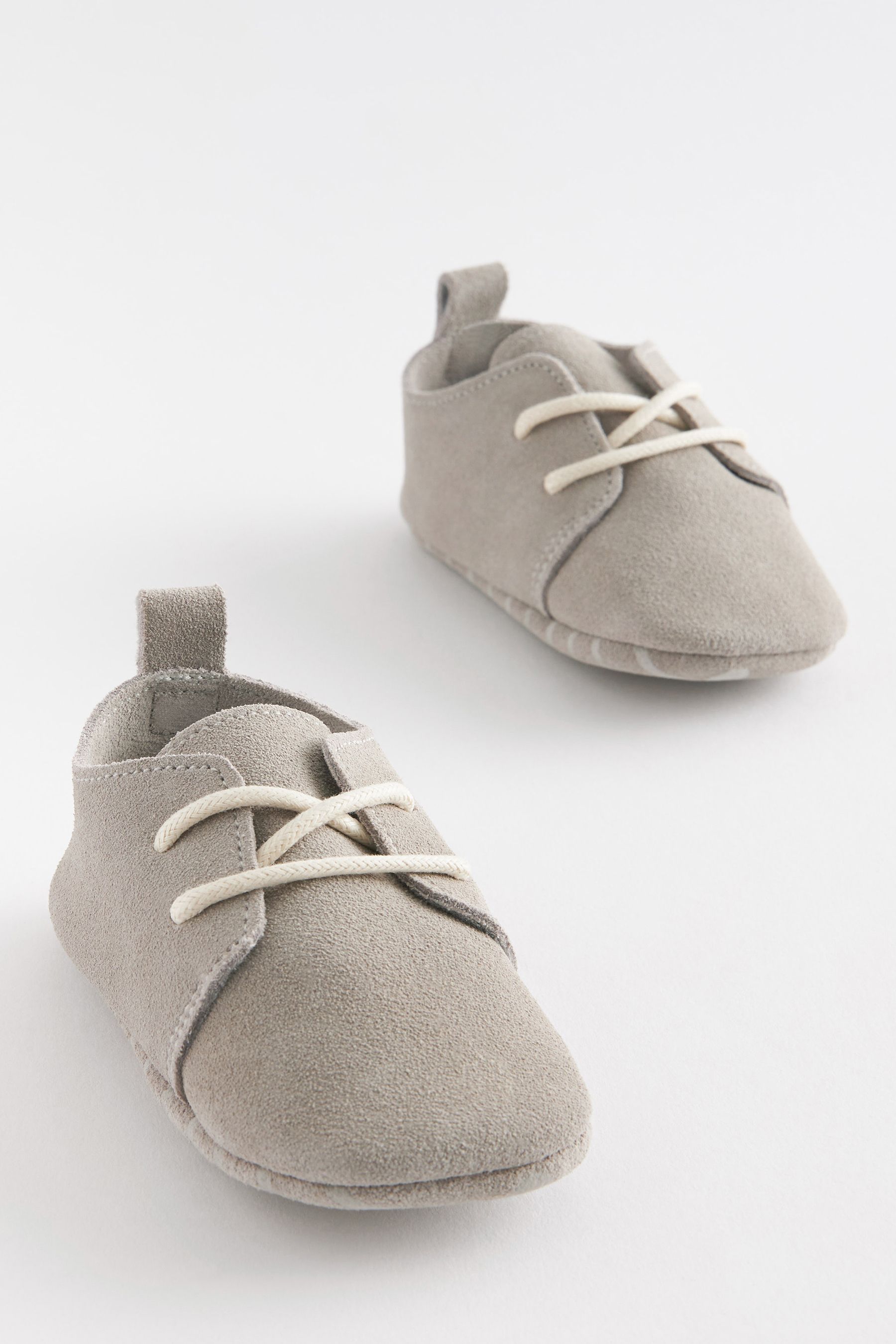 Suede baby top shoes