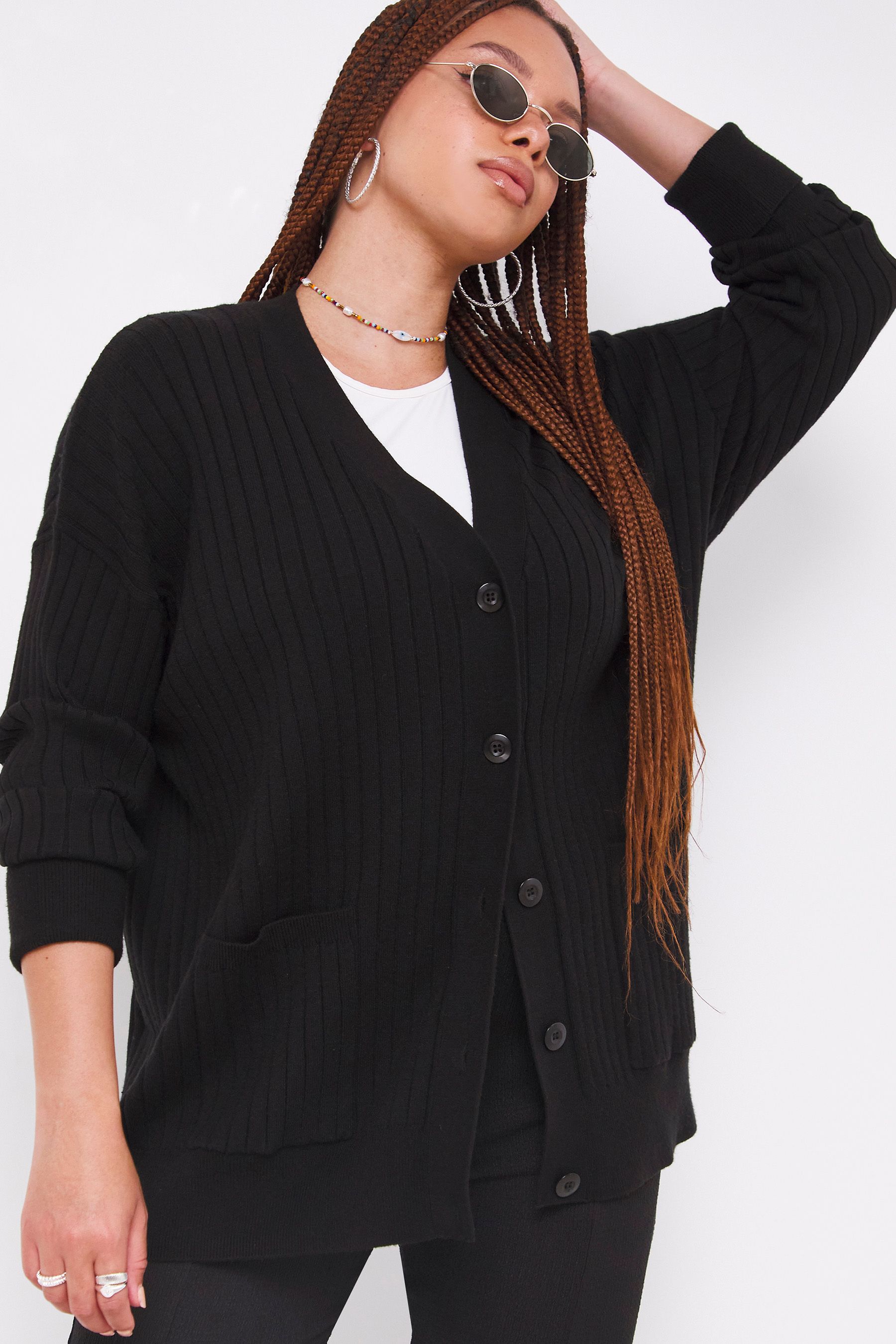 Simply be on sale black cardigan