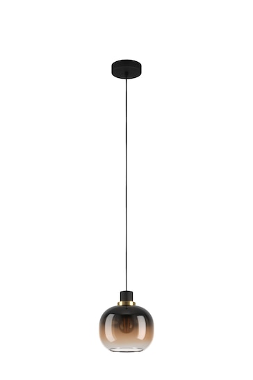 Eglo Black/Brown Oilella Ceiling Light Pendant