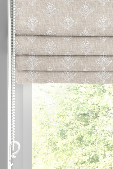Laura Ashley Natural Lady Fern Made To Measure Roman Blinds