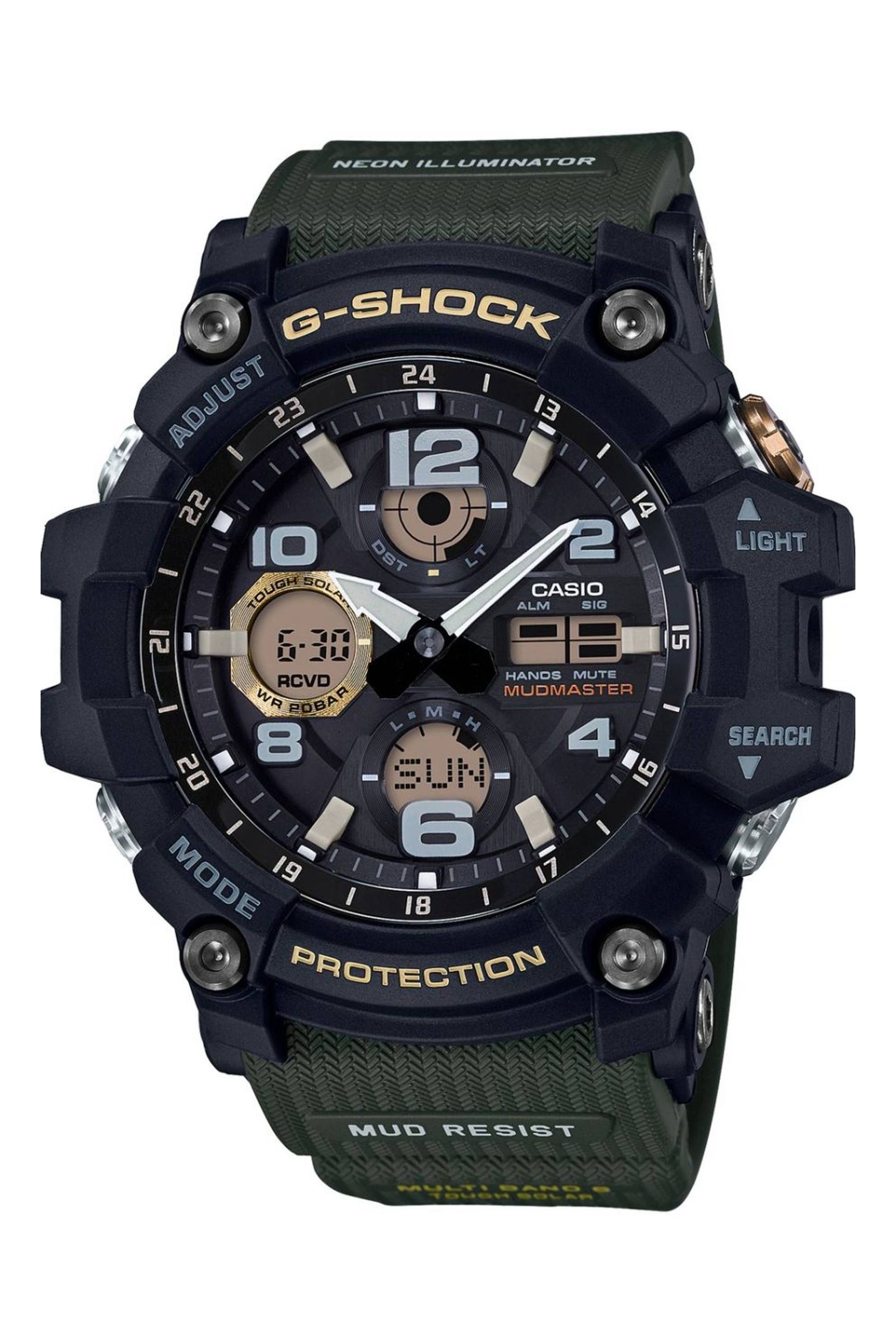 Casio g shock mudmaster green hotsell