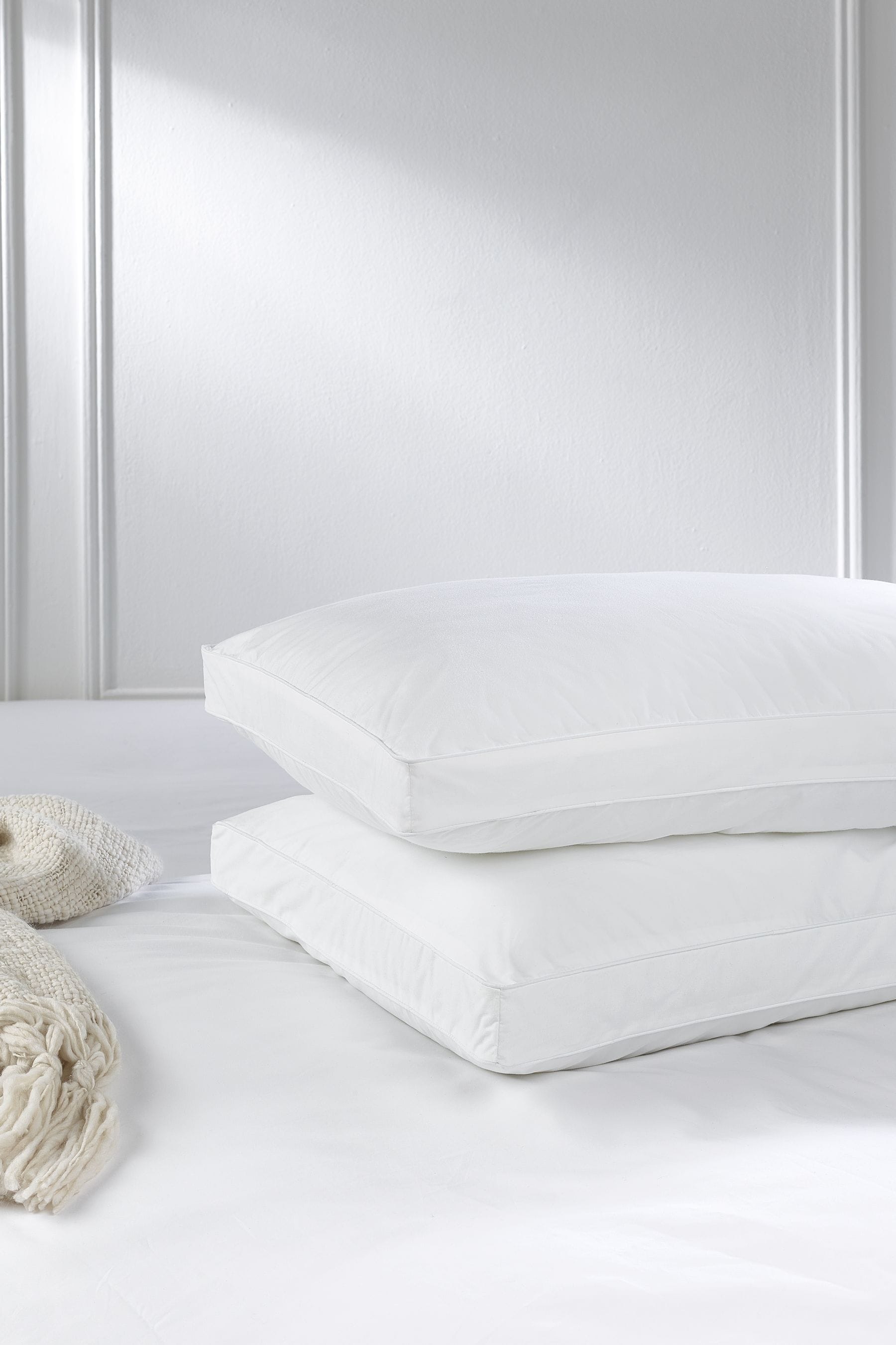 Snuggledown back sleeper pillow top