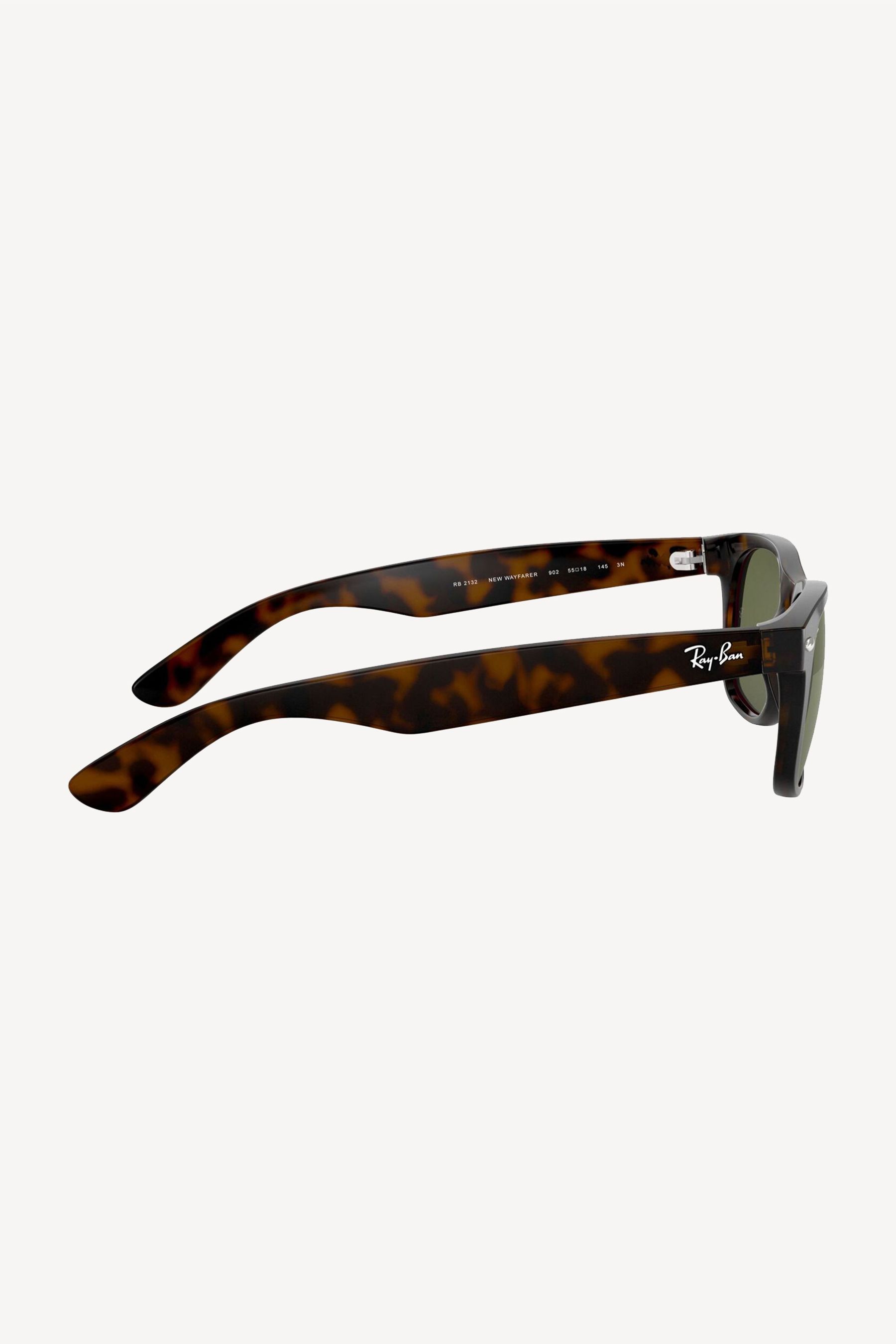 Buy Ray-Ban Tortoiseshell Brown New Wayfarer Sunglasses from the