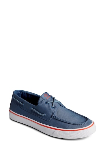 Sperry Navy Blue Bahama II Shoe-Sneakers