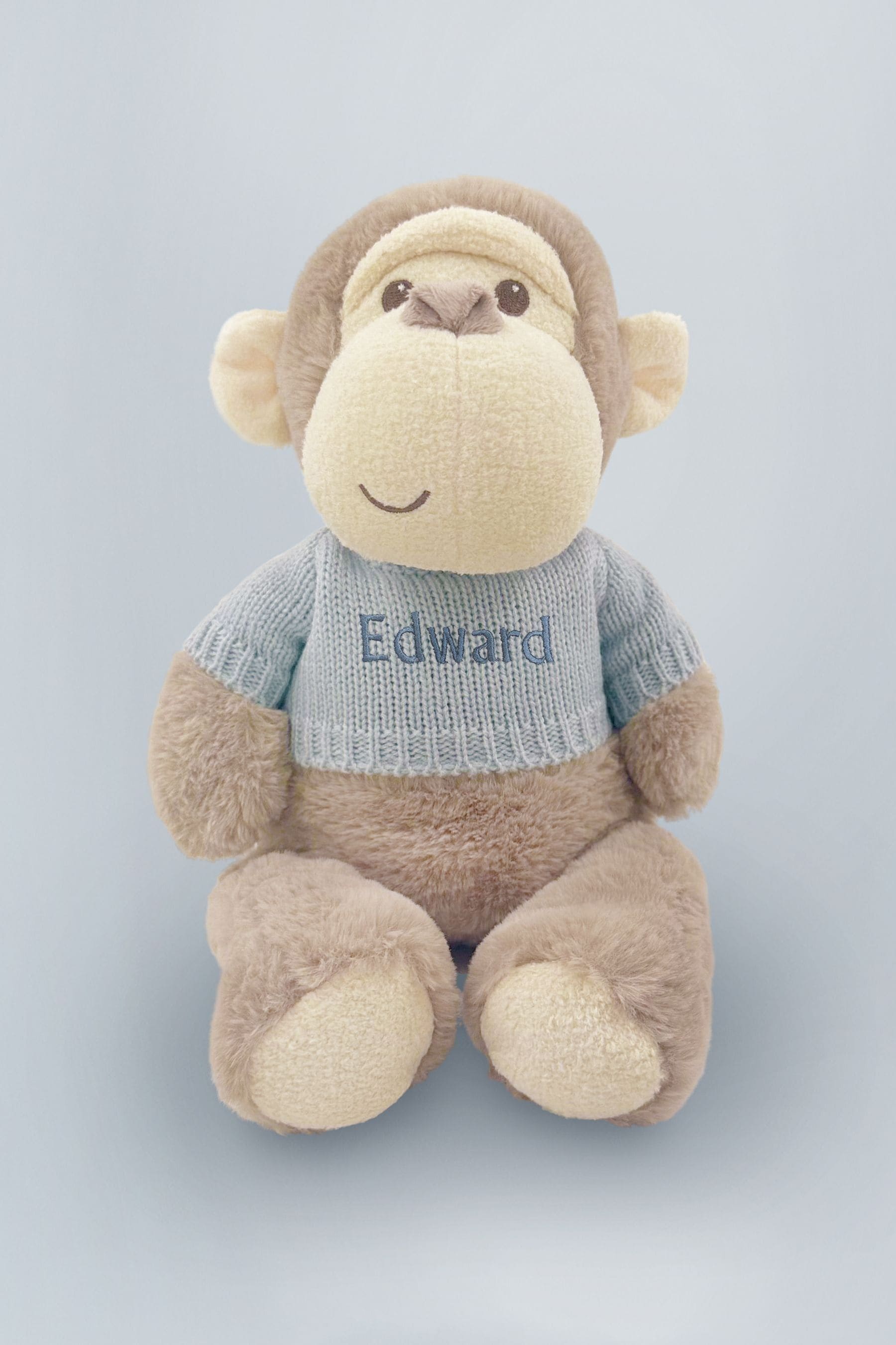 Blue monkey online soft toy