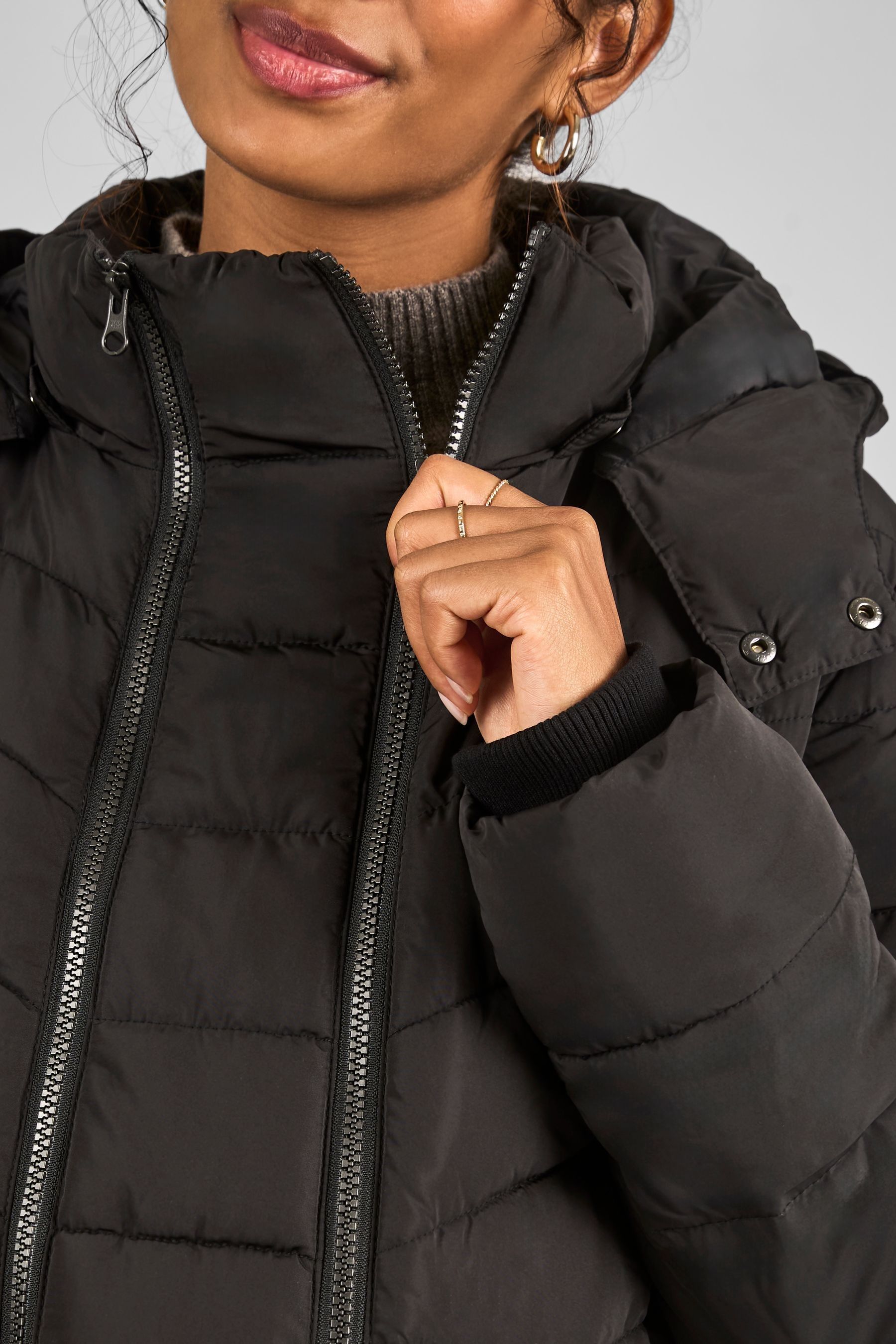 Bebe black clearance coat