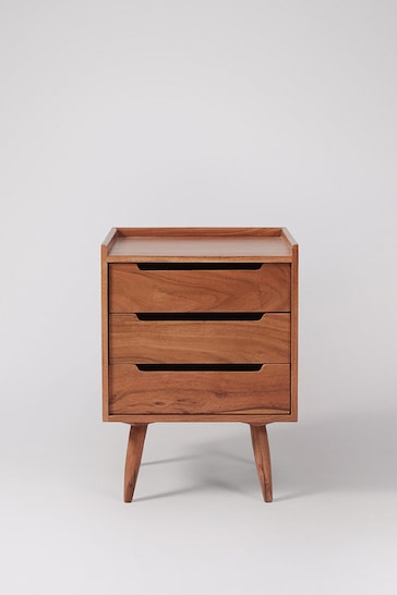 Swoon Brown Southwark Bedside Table