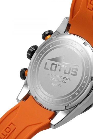 Lotus Gents Orange Watch
