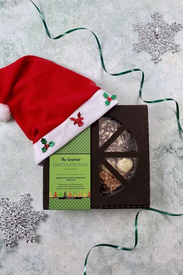 The Gourmet Chocolate Pizza Co Make Your Own Chocolate Pizza Christmas Gift Set