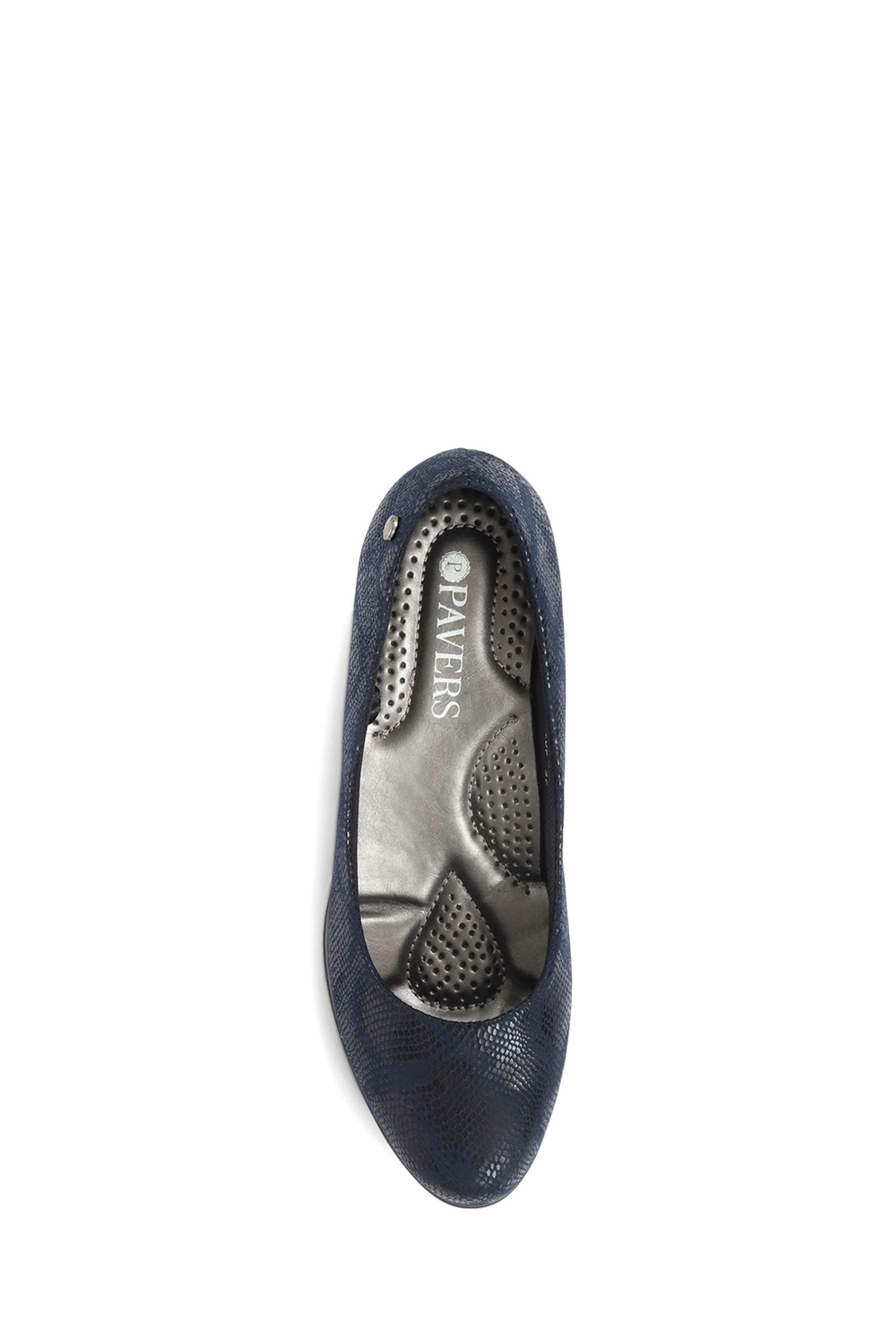 Pavers navy court shoes online