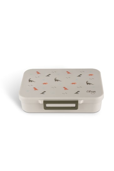 Citron Lunch Box with Mix-Free Compartements and Saucer