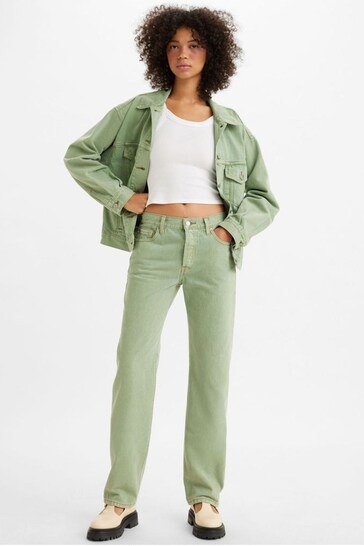 Levi's® Light Green 501® '90s Straight Fit Jeans