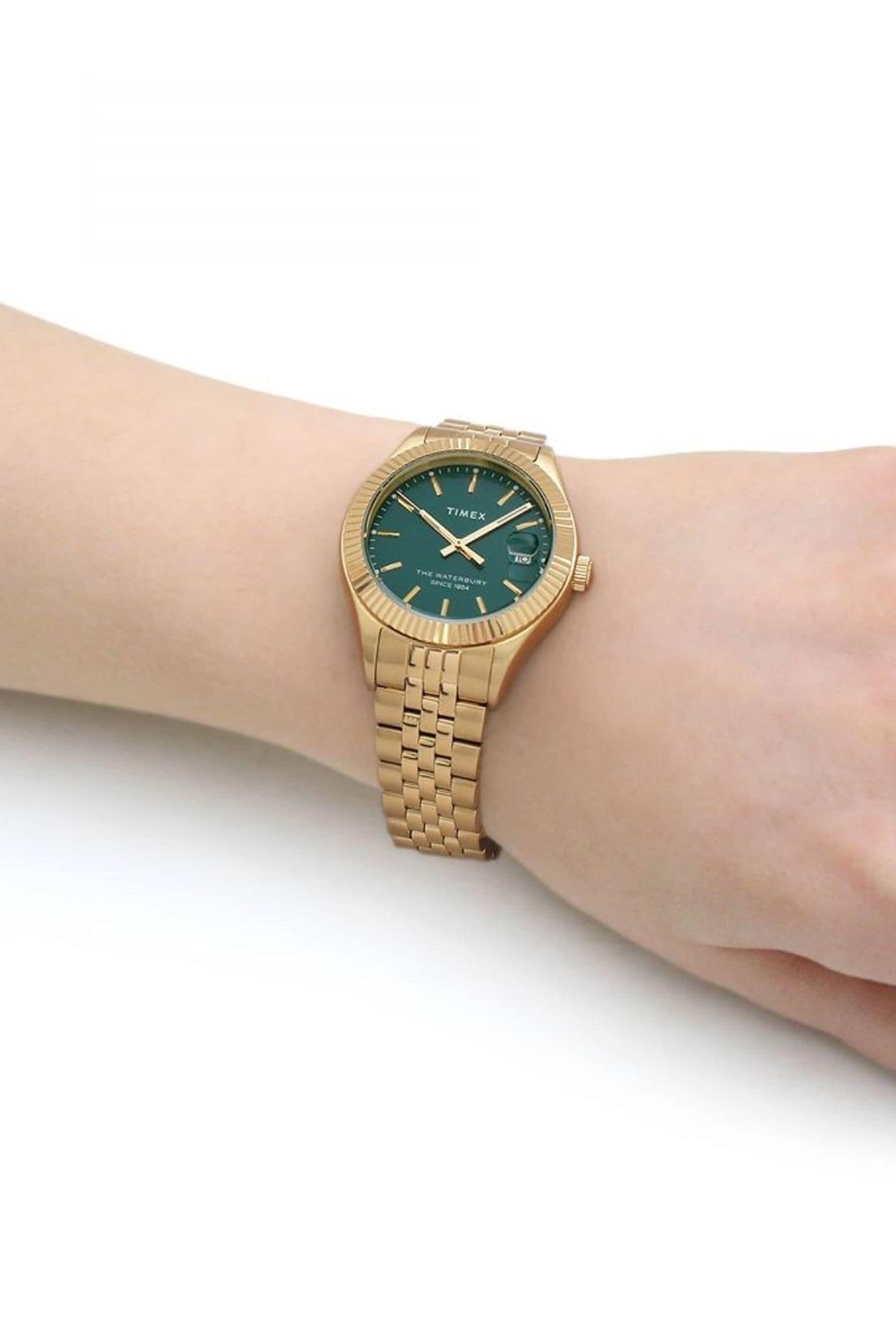 Timex gold watches for ladies discount