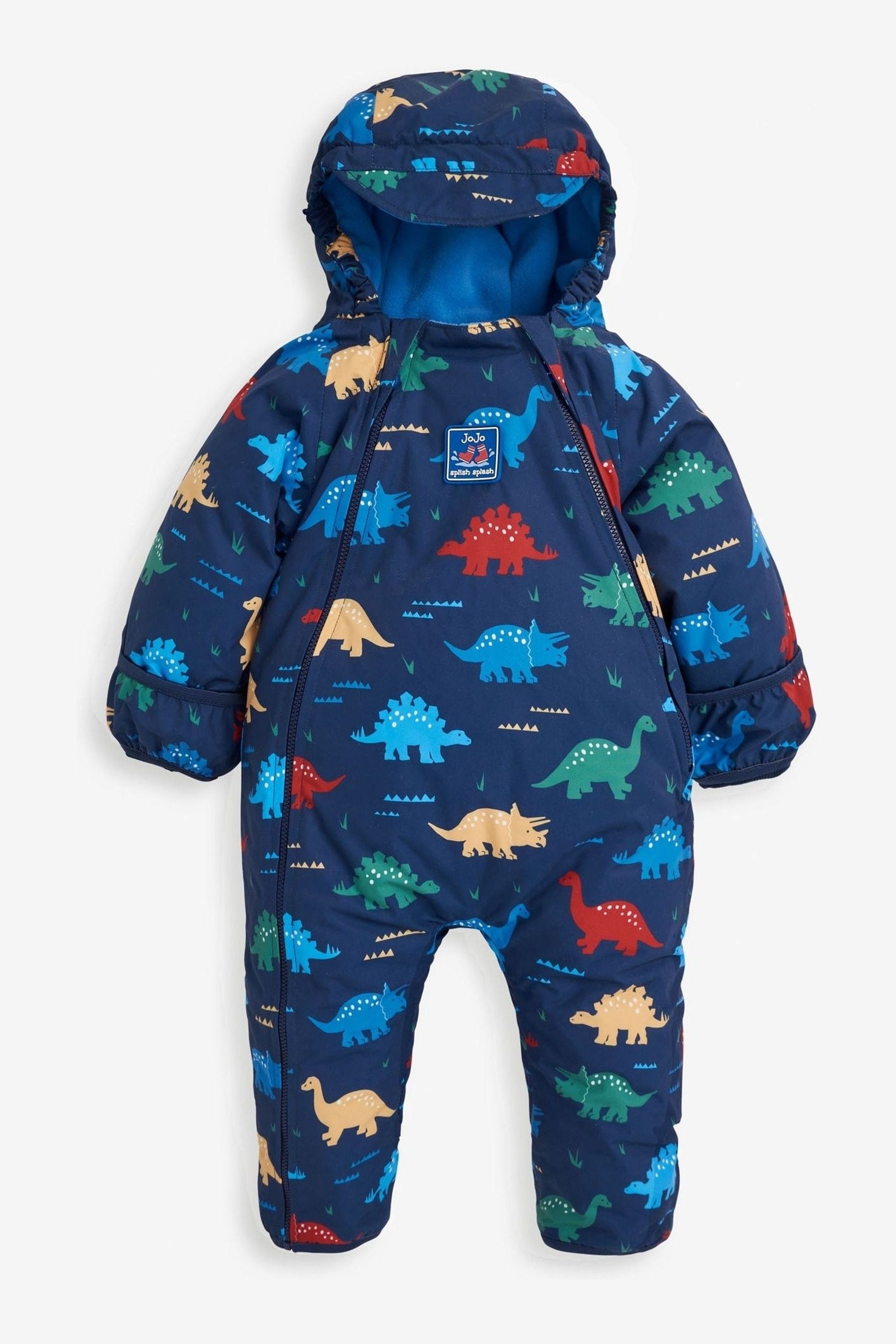 Buy JoJo Maman B b Navy Dinosaur Waterproof Fleece Lined