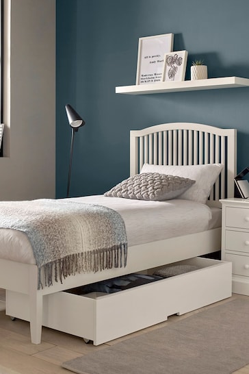 Bentley Designs White Ashby Wooden Bed
