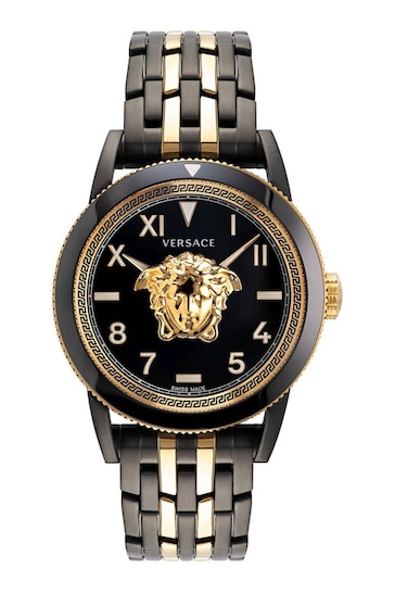 Versace Gents Black V-Palazzo Watch
