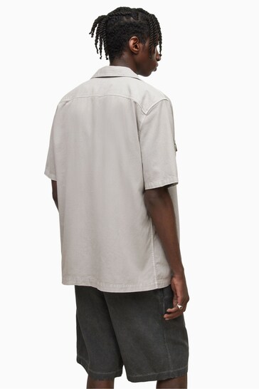 AllSaints White Spotter Shirt