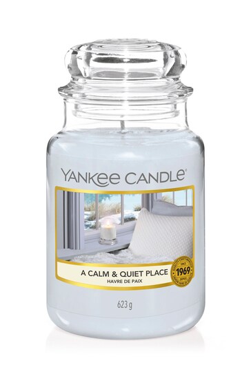 Yankee Candle Purple Large Jar A Calm & Quiet Place Candle