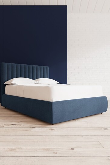 Swoon Smart Wool Indigo Blue Porlock Divan Bed