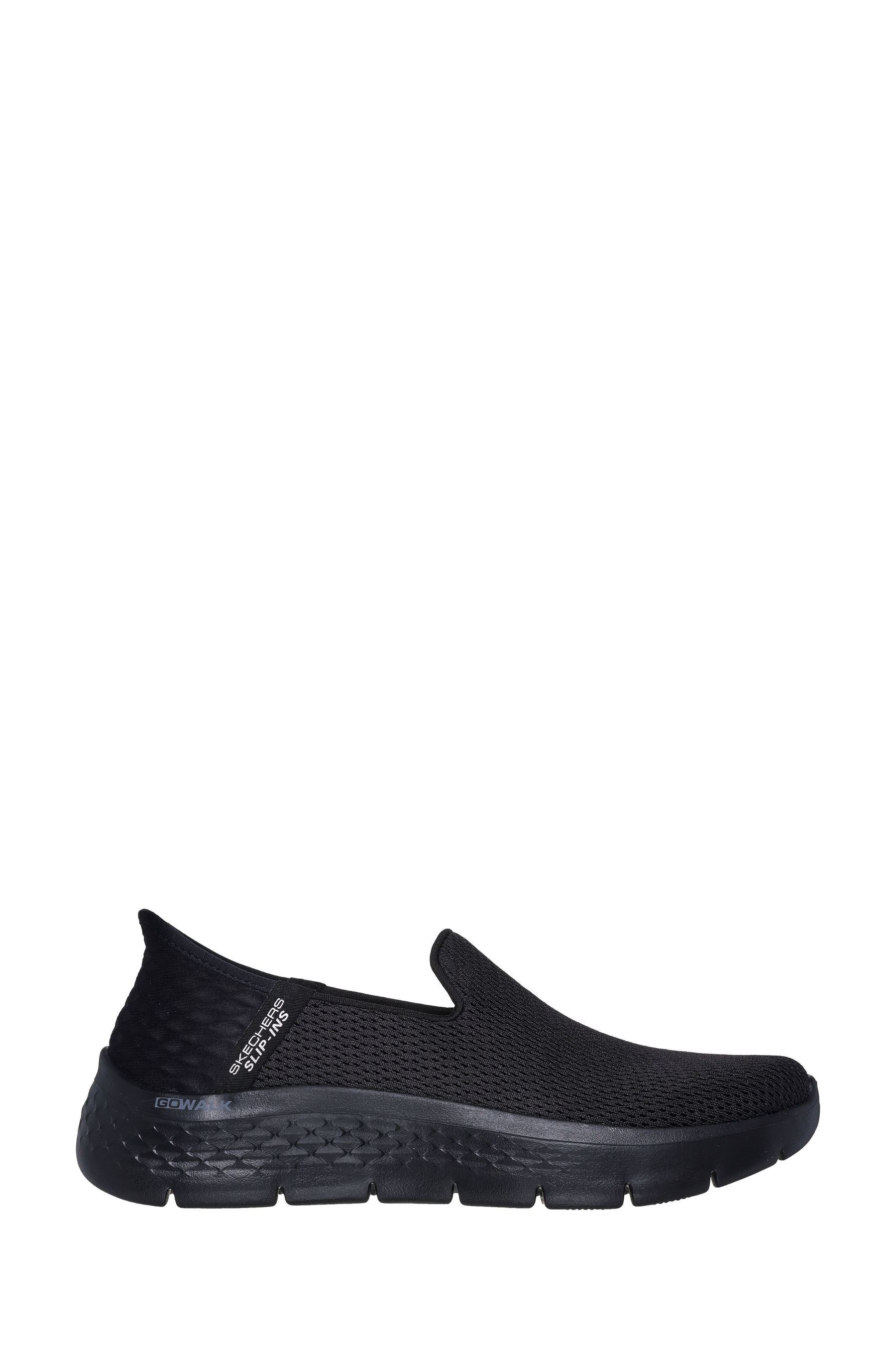 Buy Skechers Black Slip Ins Go Walk Flex Relish Womens Trainers