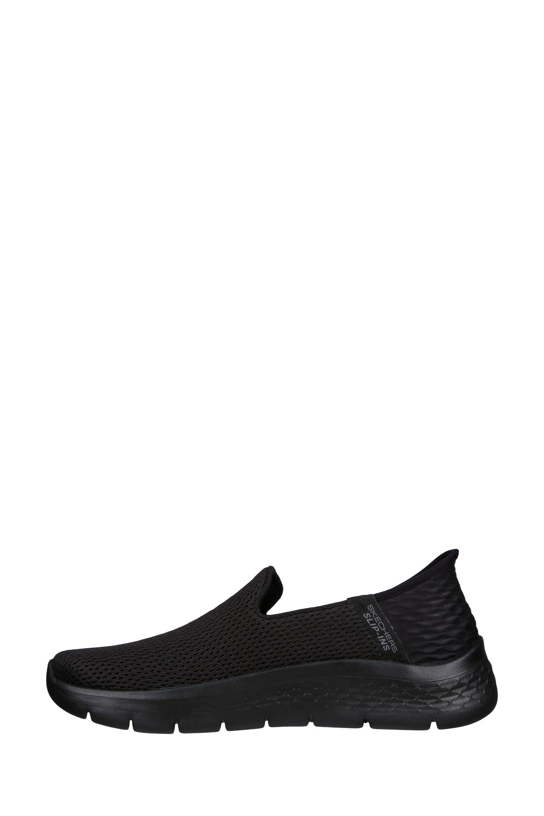 Buy Skechers Black Slip Ins Go Walk Flex Relish Womens Trainers