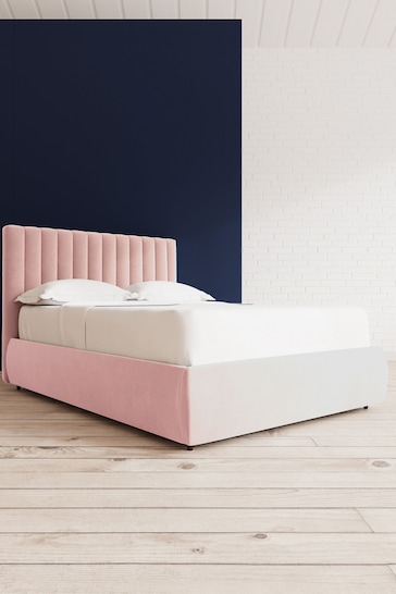 Swoon Easy Velvet Blush Pink Porlock Divan Bed