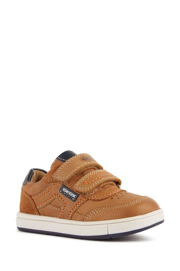 Geox Brown Trottola Trainers