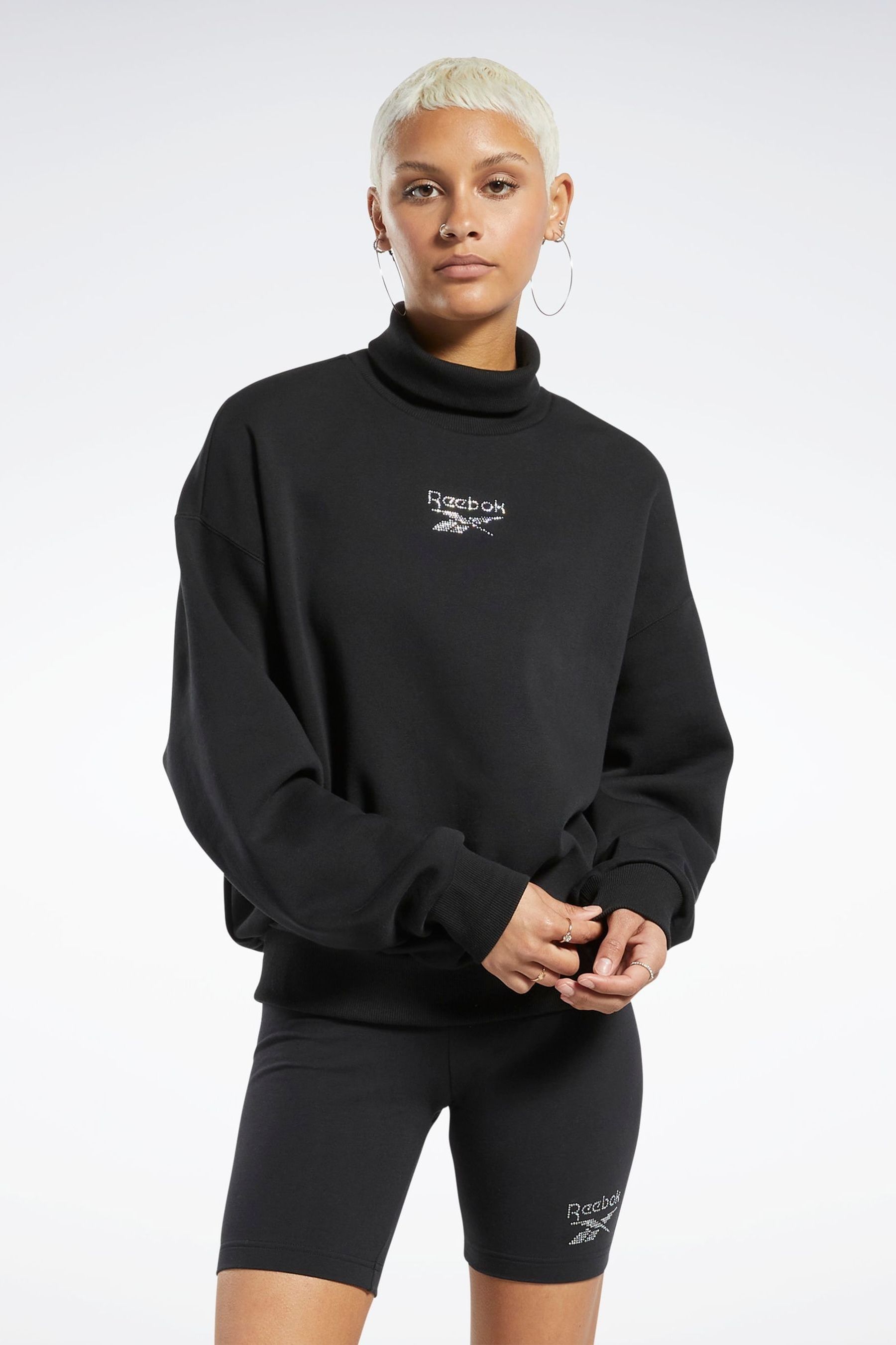 Sparkle reeboks top