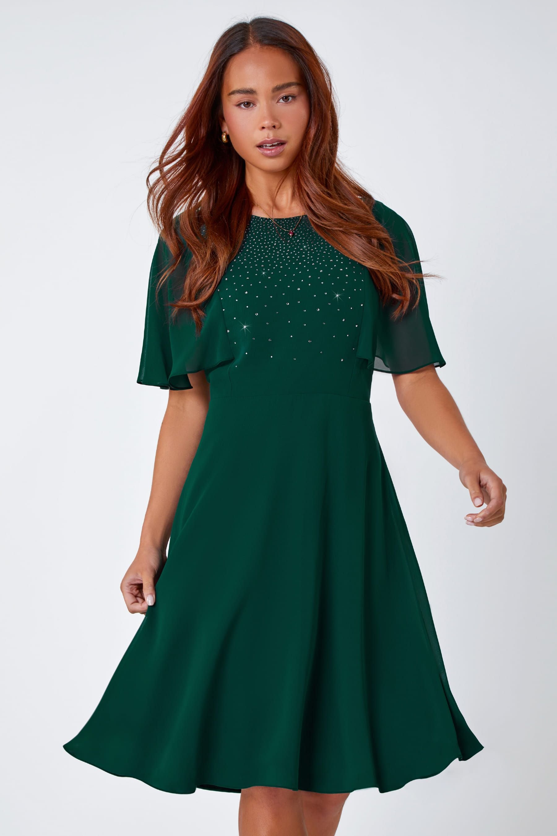 Roman best sale skater dress