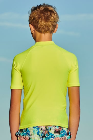 Buy Cobalt Blue Short Sleeve Sunsafe Rash Vest (3-16yrs) from the Next UK  online shop