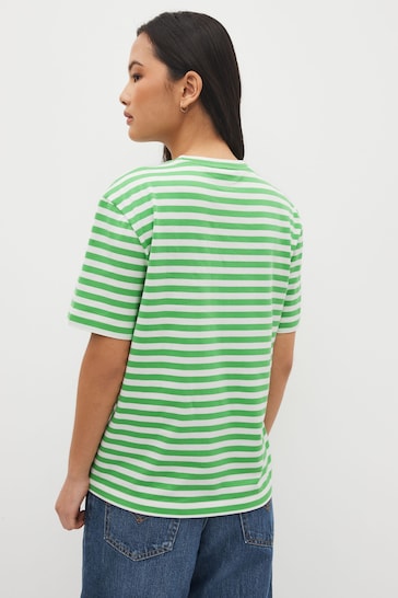 Lacoste Top Striped Oversized T-Shirt