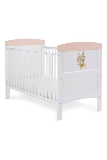 Obaby Pink Grace Inspire Cot Bed