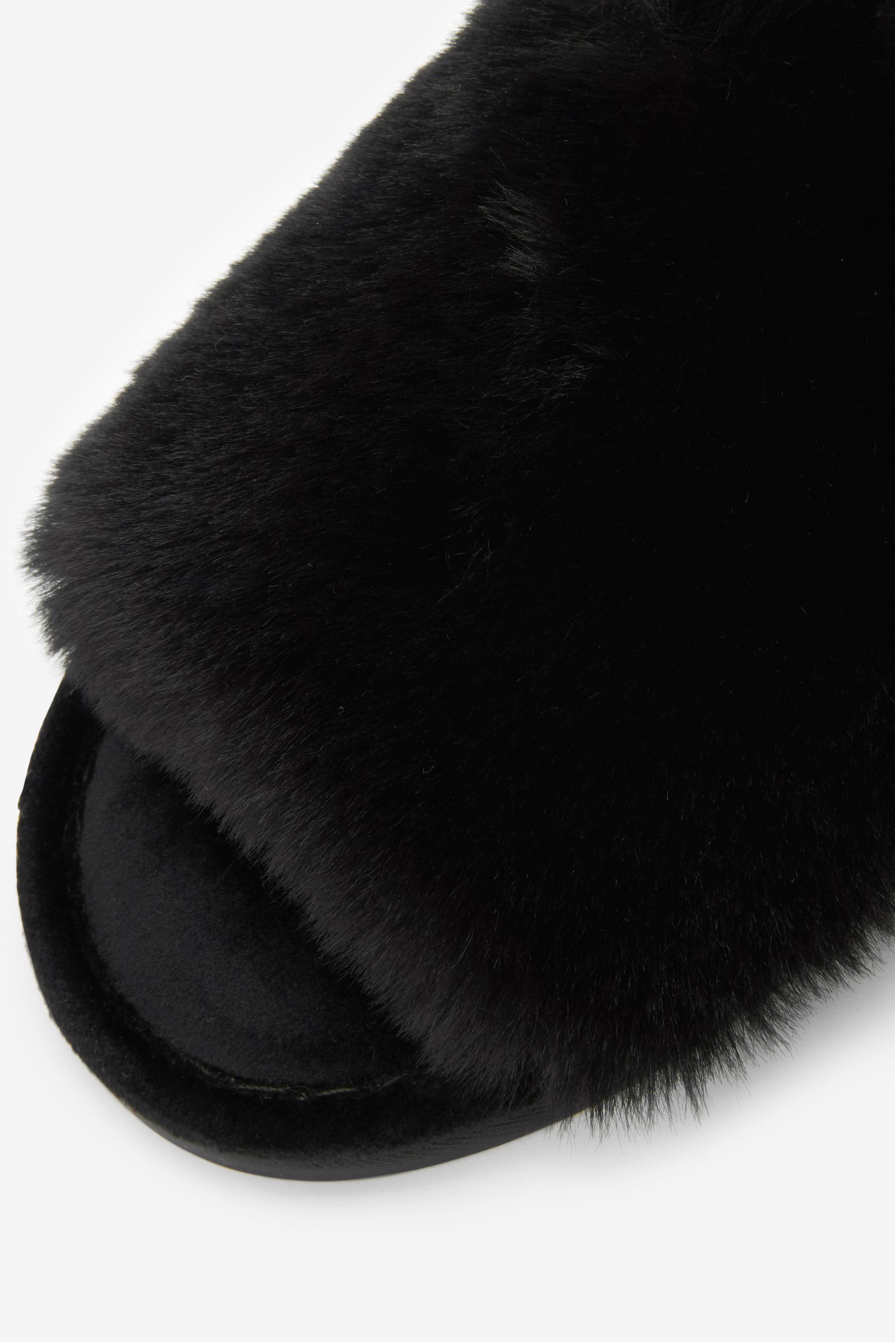 Fur slider on sale