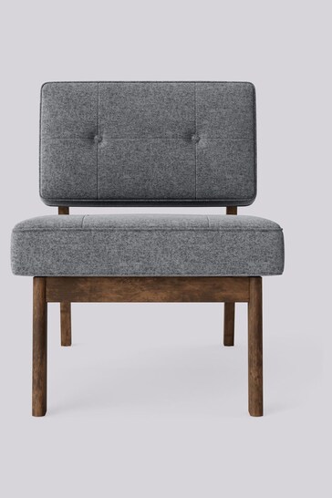 Swoon Soft Wool Light Grey Aron Chair