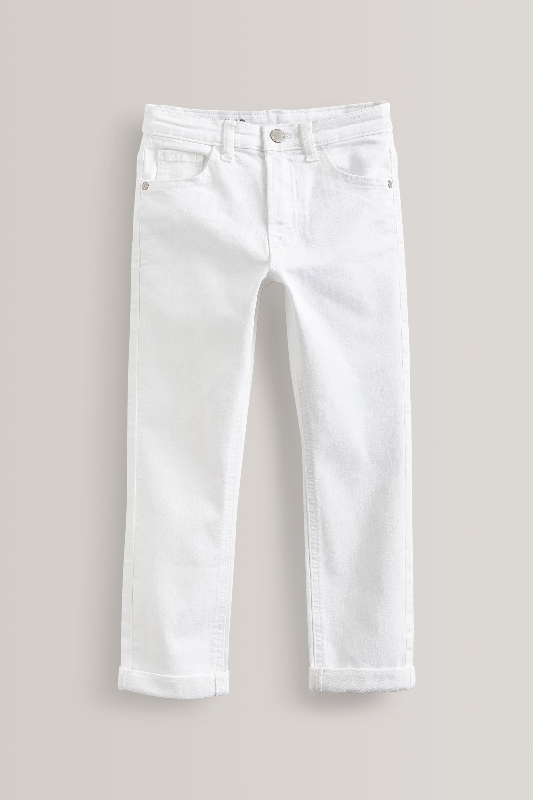 White jeans top for little girls