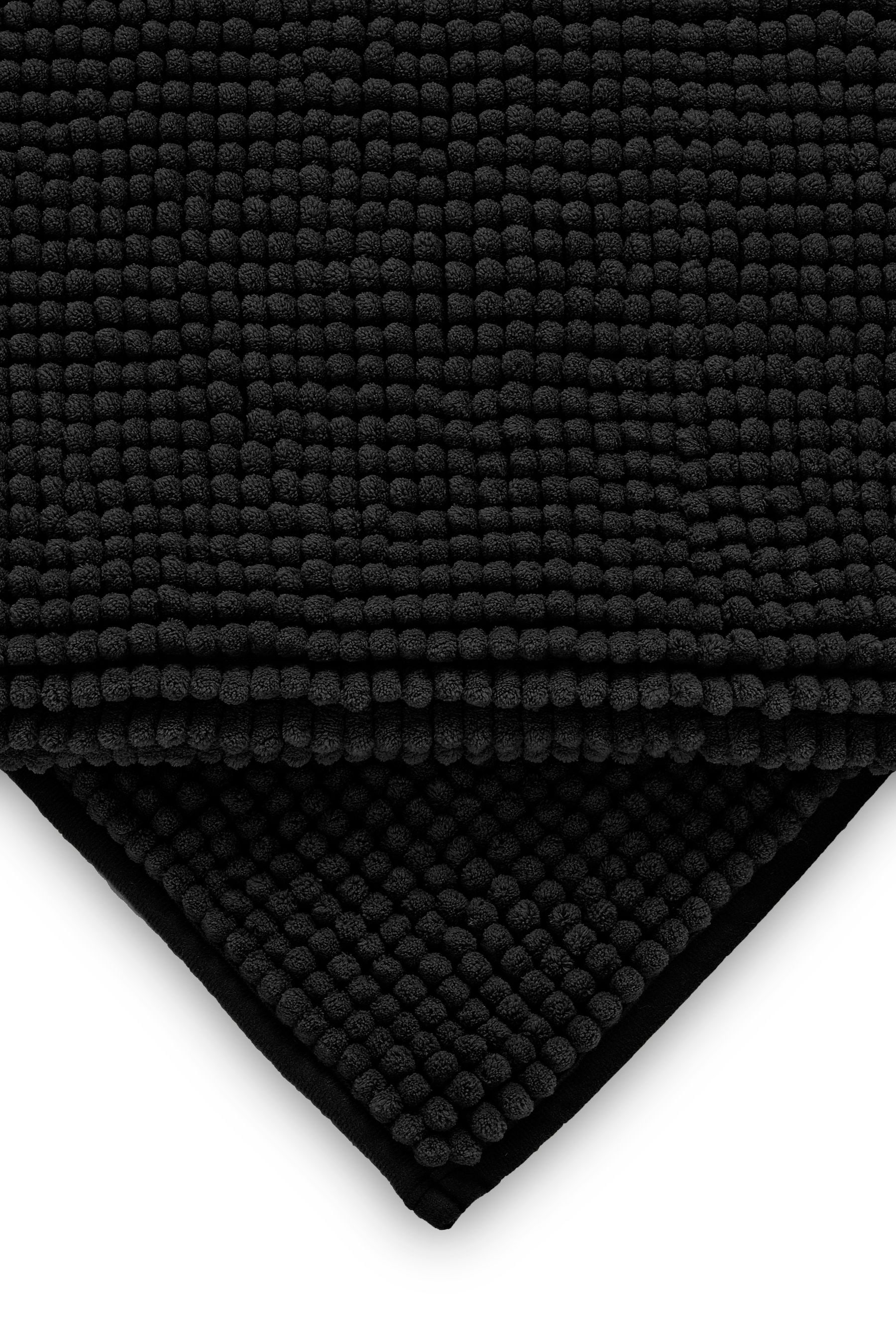 Black non slip clearance bath mat