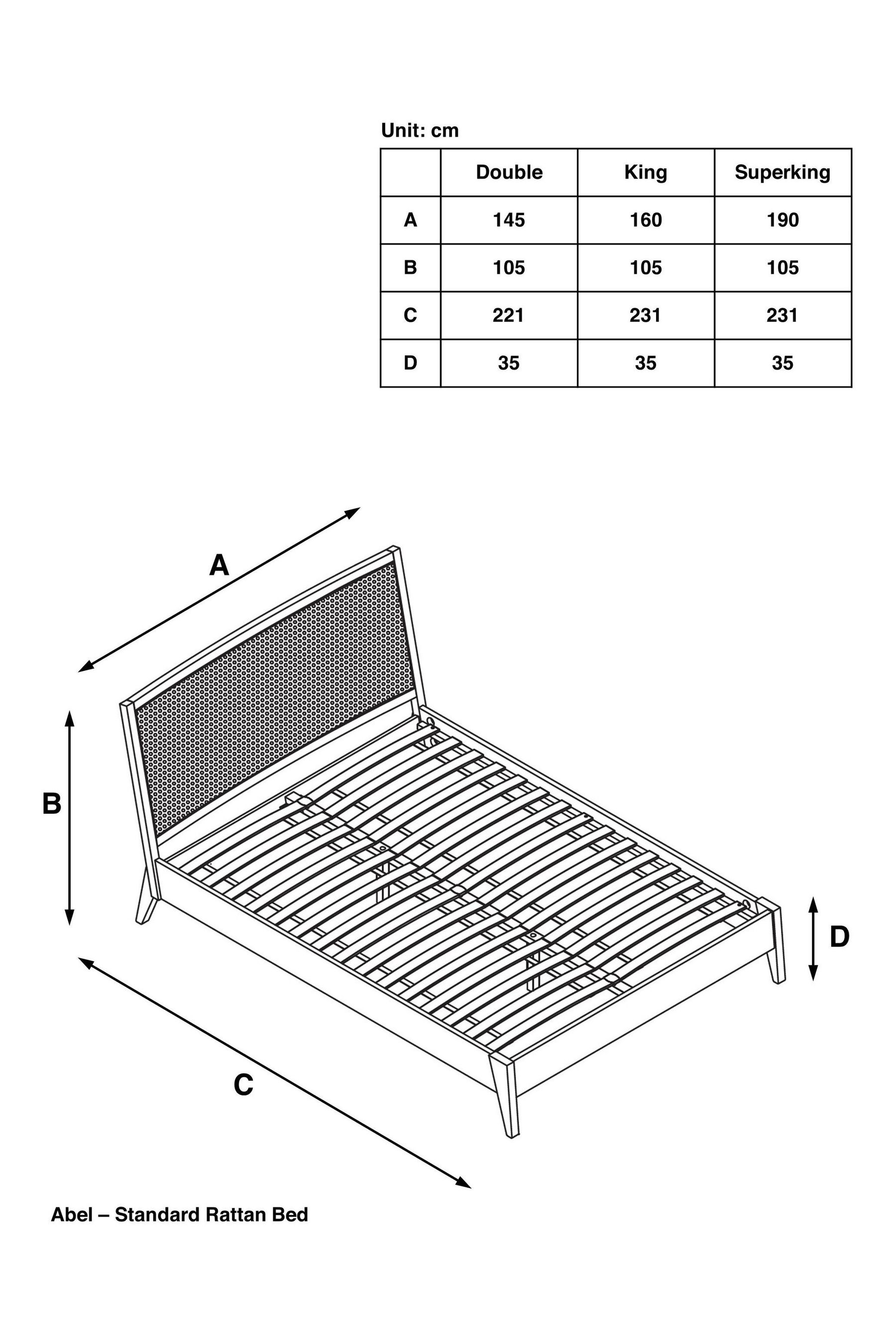 Abel bed frame sale