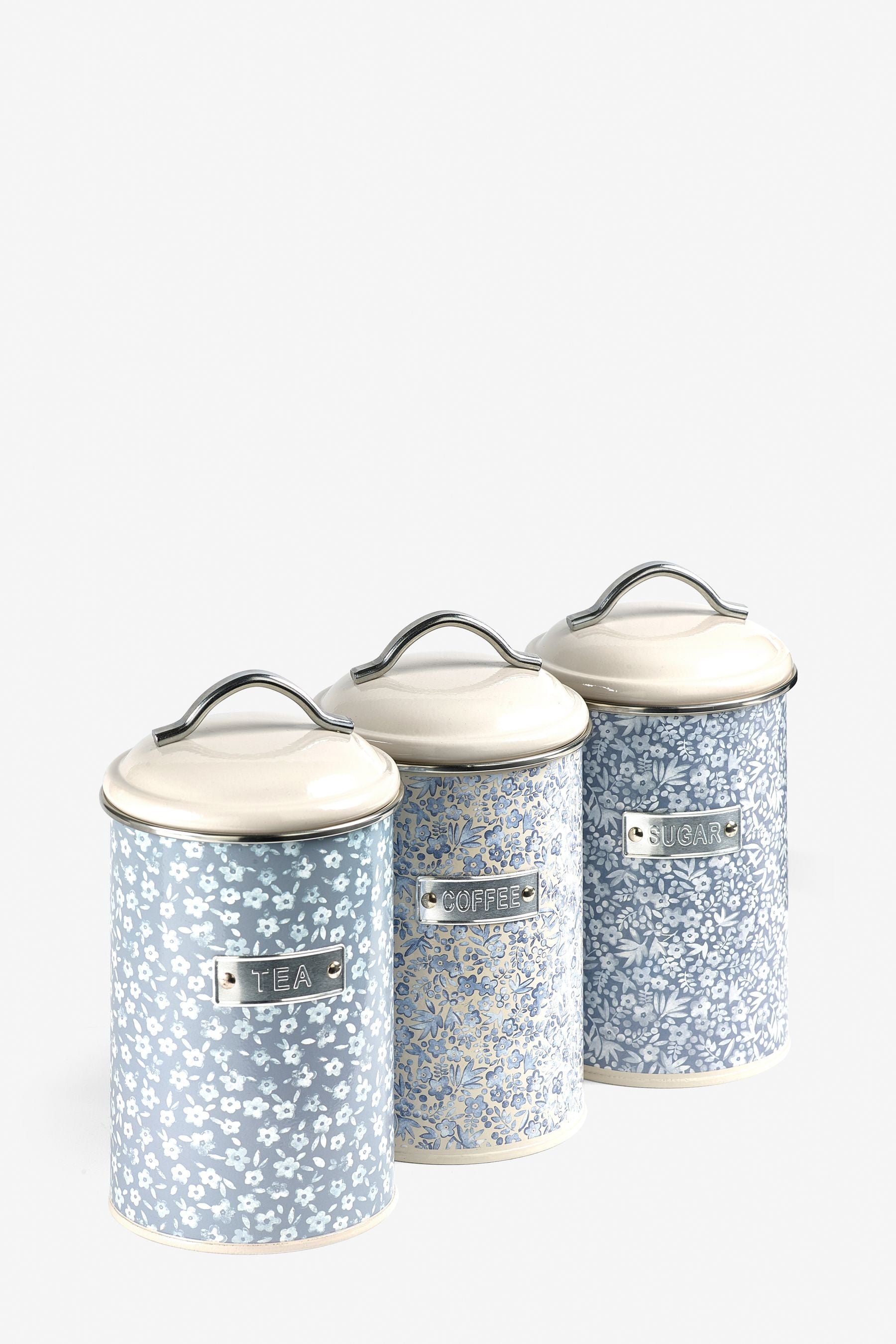 Blue tea coffee sale sugar sets
