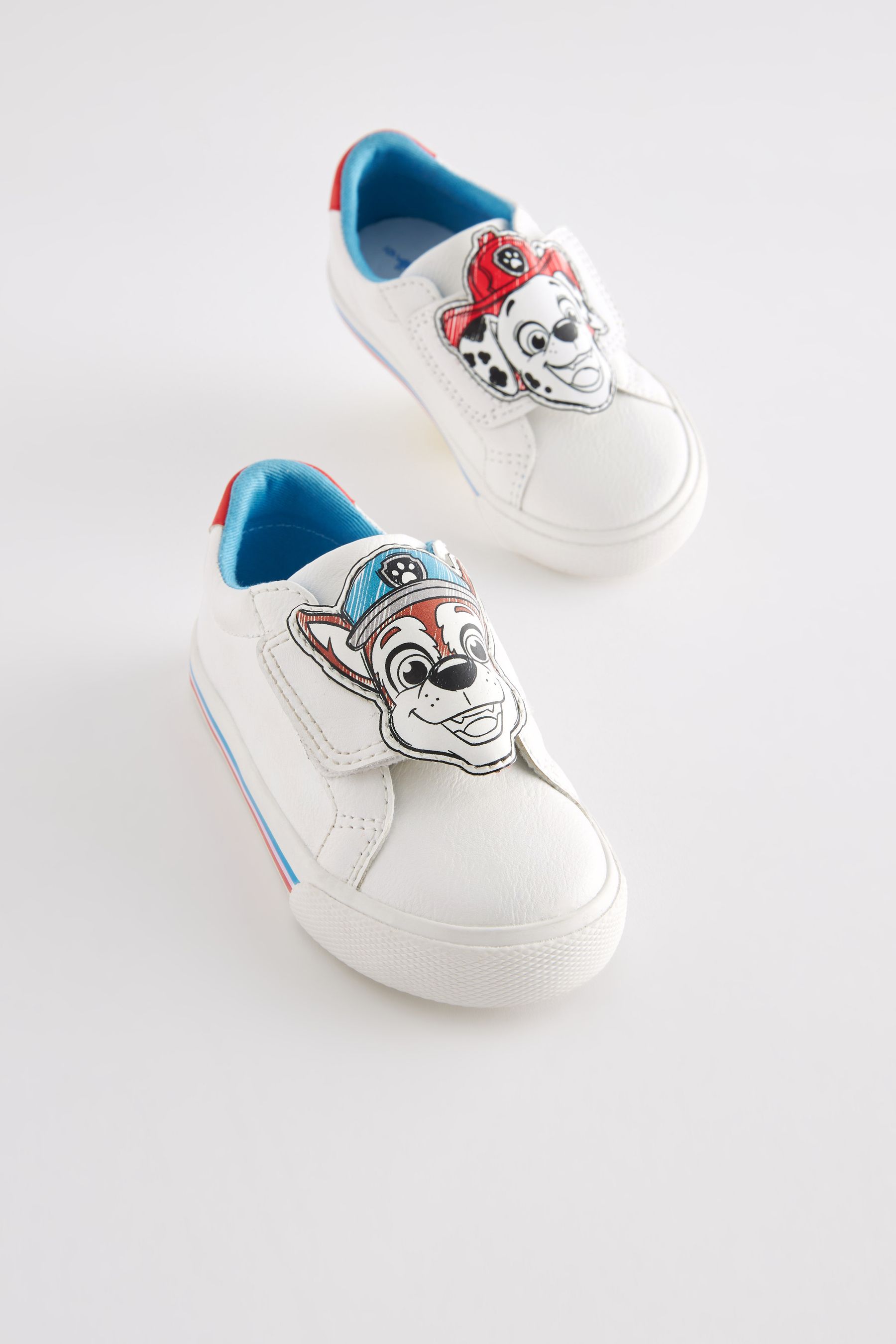 Buy PAW Patrol White Standard Fit F Strap Touch Fastening Shoes