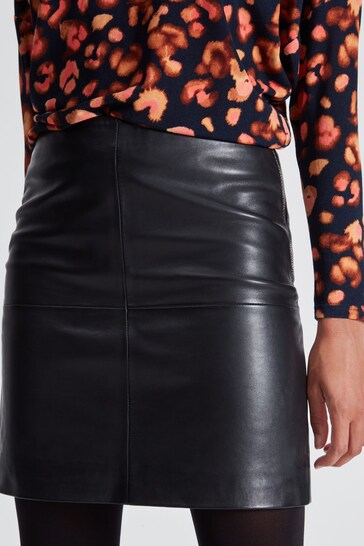 Buy Sonder Studio Black Leather Mini Skirt from the Next UK online shop
