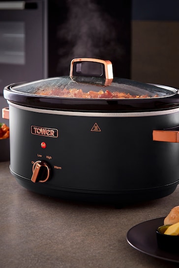 Tower Black Cavaletto 6.5L Slow Cooker