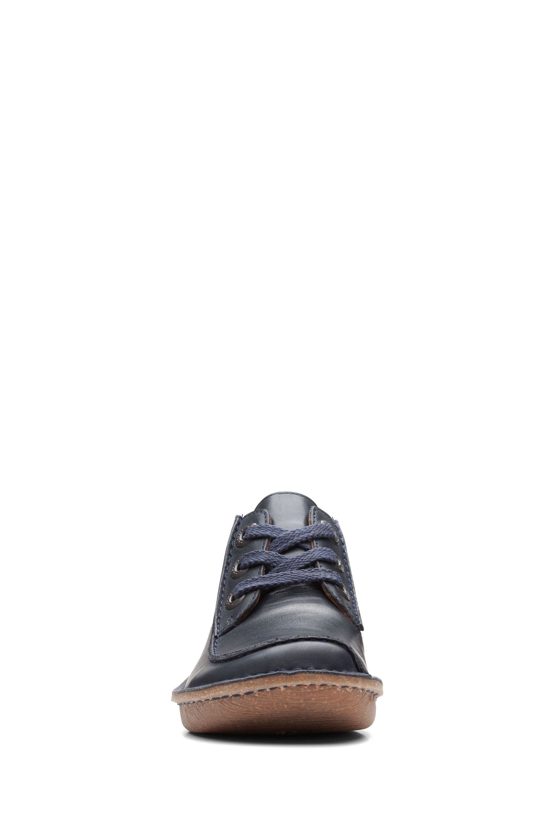 Clarks funny dream shoes navy sales