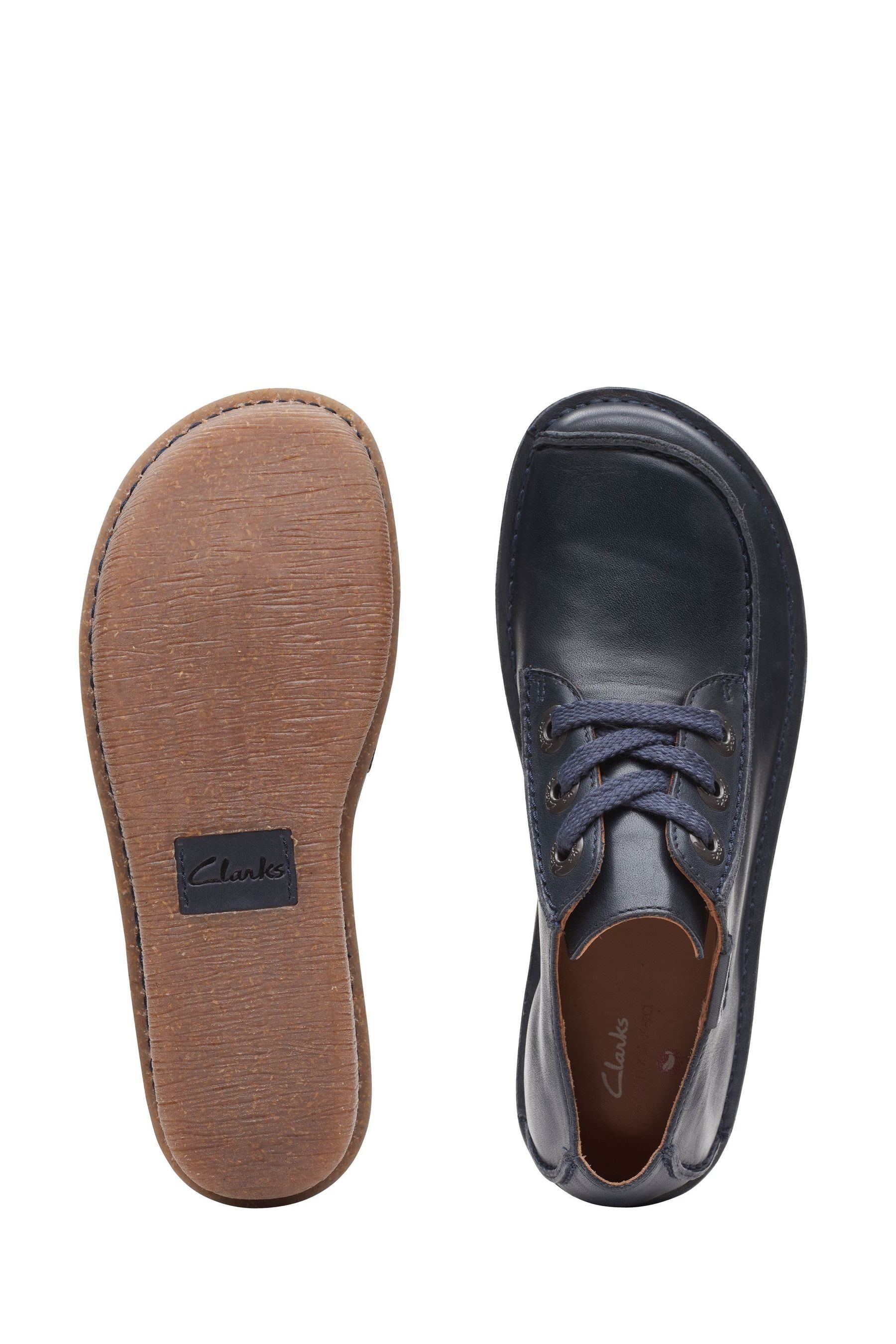 Buy Clarks Navy Leather Funny Dream Shoes from the Next UK online shop