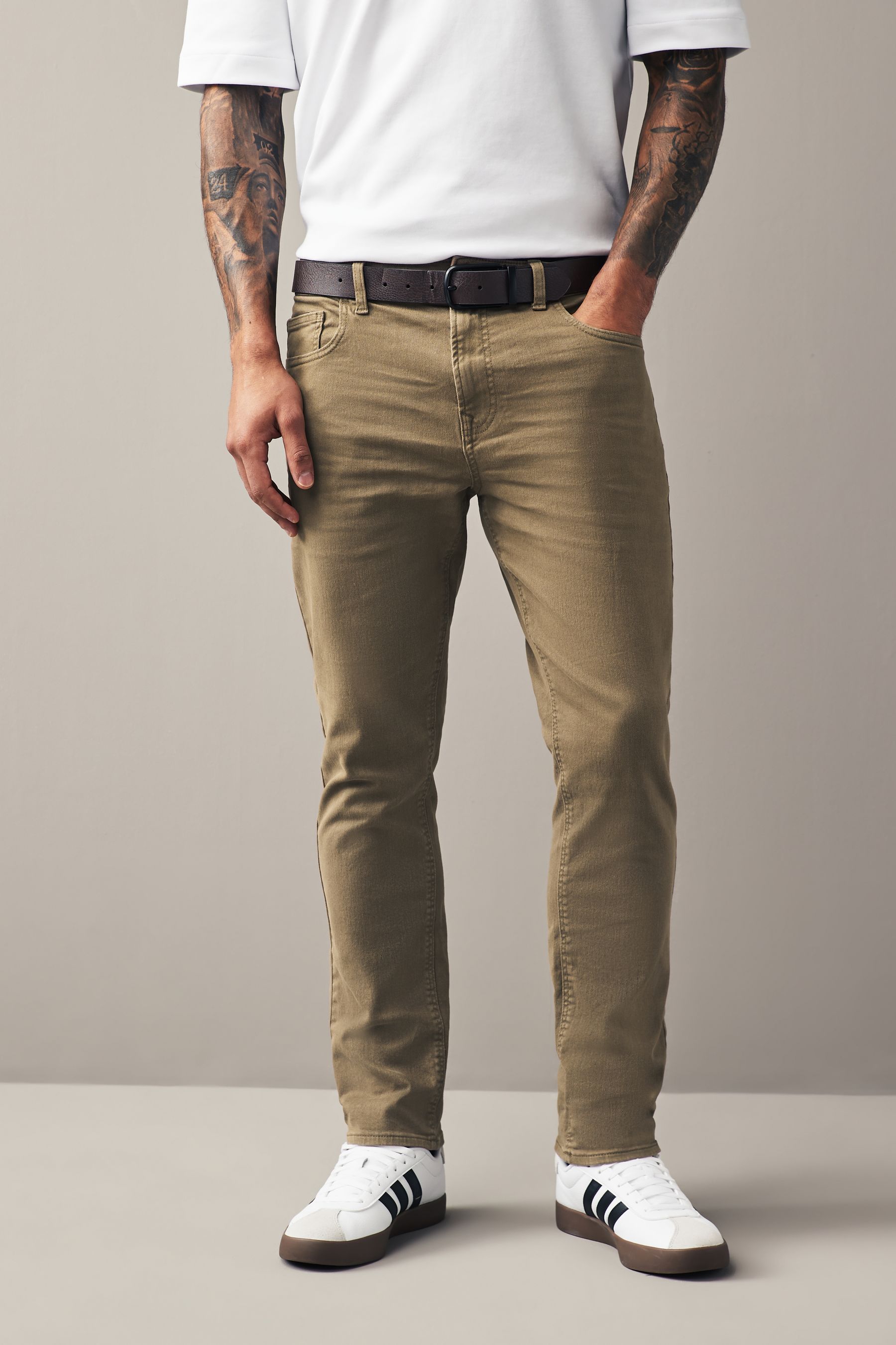 Tan colour sale jeans