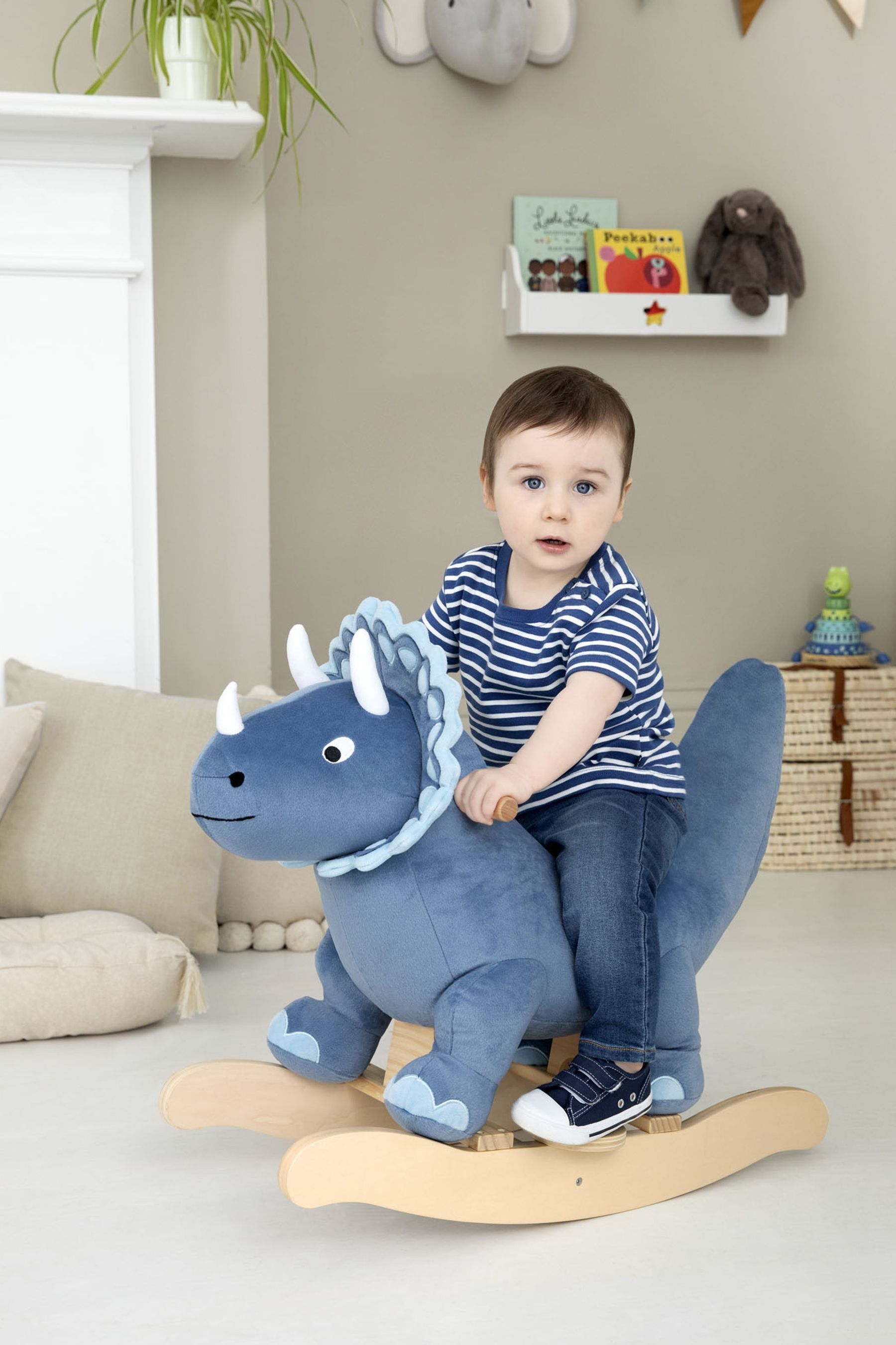 Dinosaur sales baby rocker