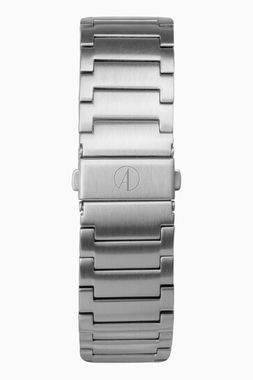 Accurist Mens Silver Tone Origin Stainless Steel Bracelet Chronograph Watch